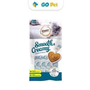 Gnawlers Smooth & Creamy Cat Almeja 15 gr x 4 und