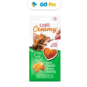 Cat It Creamy Pollo con Cordero 4 x 10gr