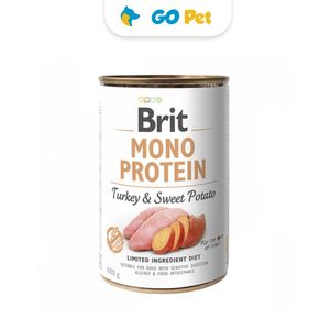 Brit Mono Protein Turkey & Sweet Potato 400 Gr - Pavo