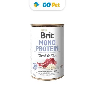 Brit Mono Protein Lamb & Rice 400 Gr - Cordero