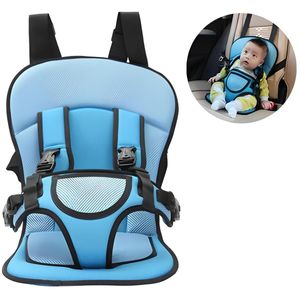 Asiento Multifuncional Ajustable de Bebés para Auto Azul