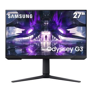 Monitor plano 27" Samsung Odyssey G3 Panel VA, FHD, 1 ms, 165 Hz, FreeSync