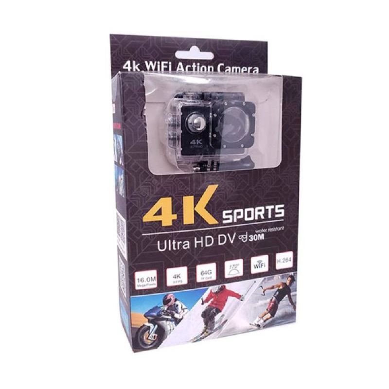 Cámara deportiva 4K con Wifi, videocámara Ultra HD para deportes