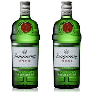 PACK 2 UNIDADES GIN TANQUERAY LONDON DRY 750ML