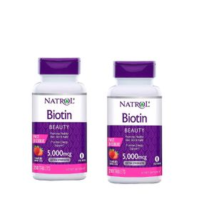 2 Biotina Natrol 5.000 Mcg - 250 Tabletas