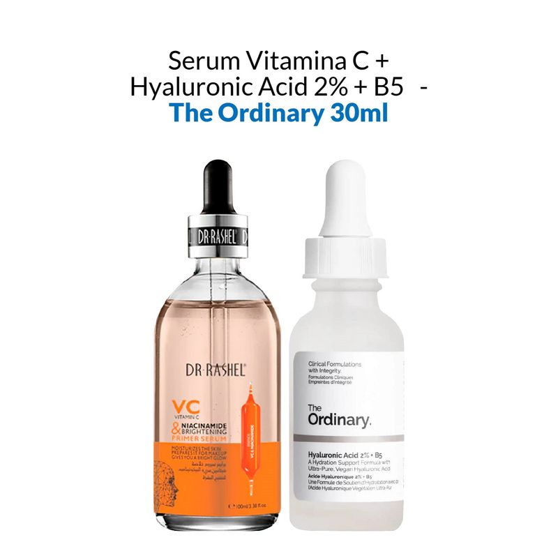 Serum Vitamina C + Hyaluronic Acid 2 + B5 The Ordinary 30ml