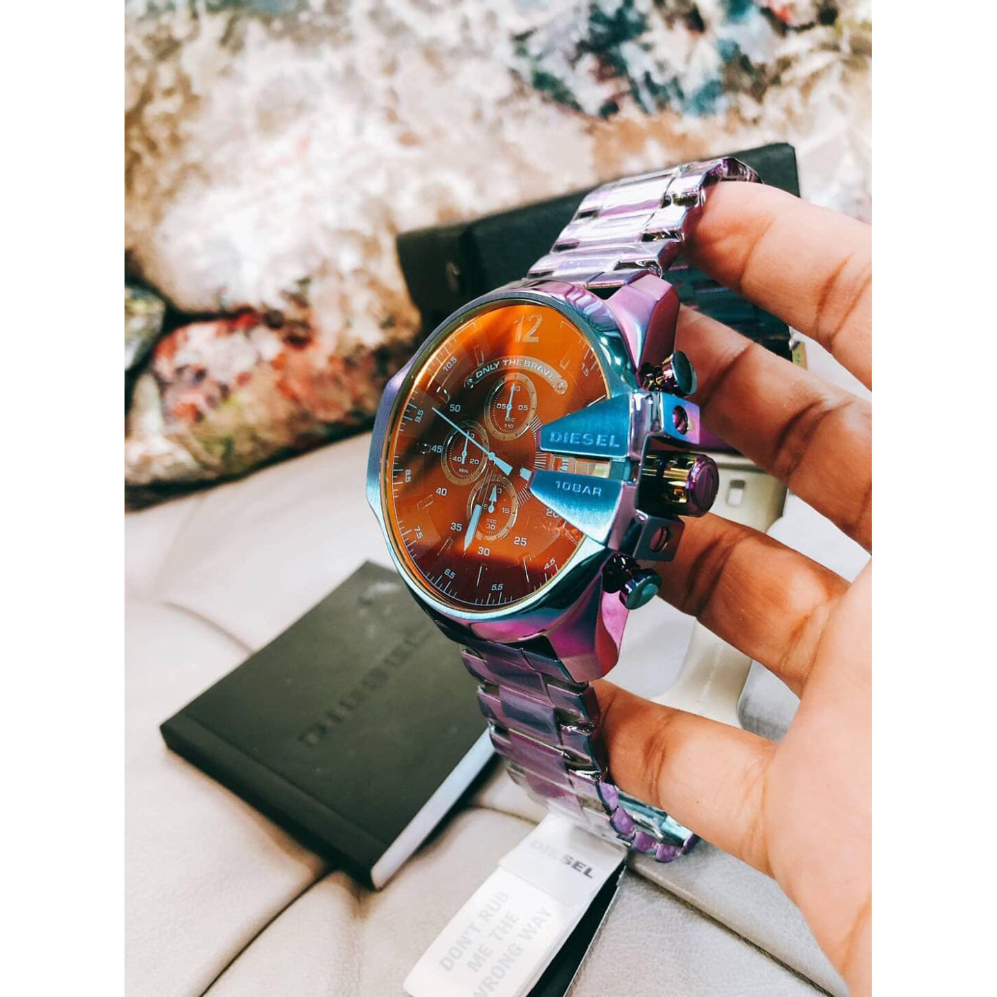 Reloj best sale diesel tornasol