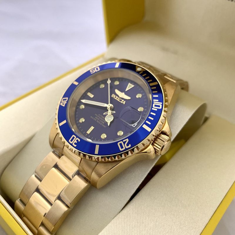 INVICTA PRO DIVER 8930OB. RELOJ DORADO AUTOMATICO CLASICO.