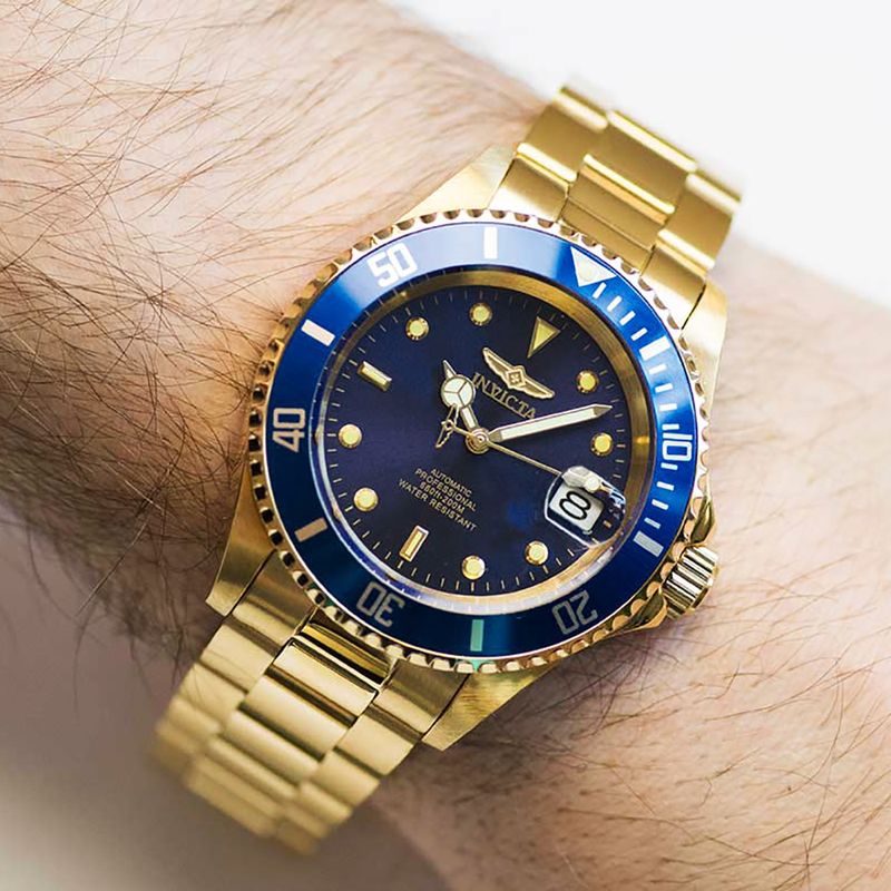 INVICTA PRO DIVER 8930OB. RELOJ DORADO AUTOMATICO CLASICO.