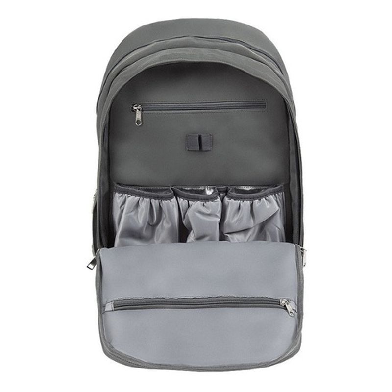 Mochila Maternal Carestino Paris Gris Completo