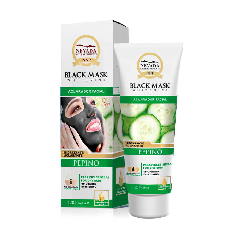 Mascarilla Facial HidroplÁstica De Pepino Nevada Natural Products