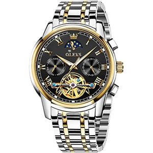 Reloj de Lujo Olevs 6617 para Hombre en Plateado