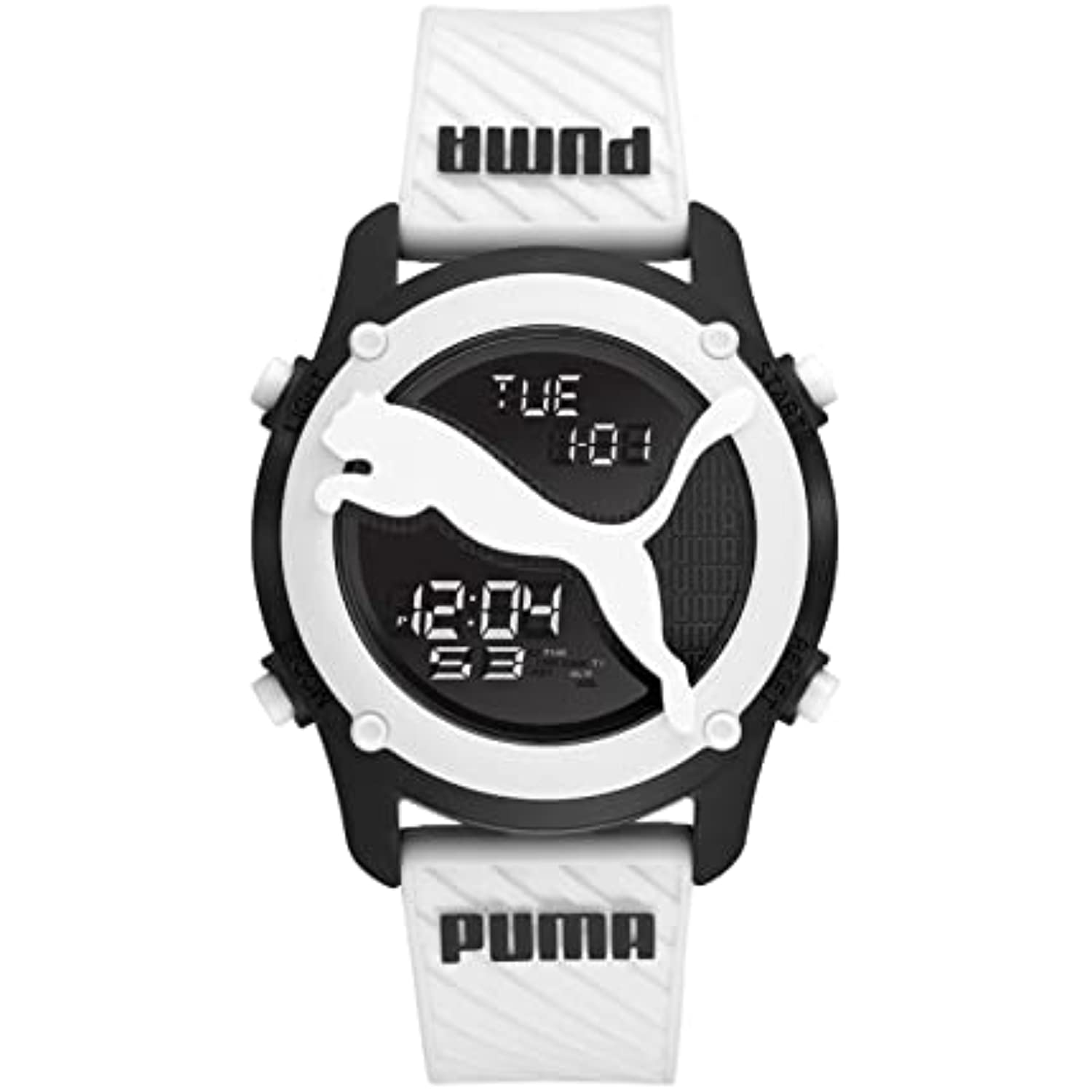 resistirse Comida atención Reloj Digital Puma P5109 para Hombre en Blanco
