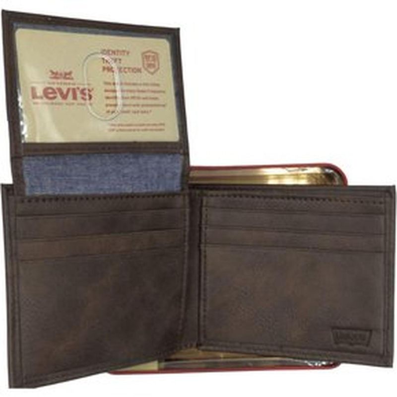 Billetera Levis Bifold Hombre Marron