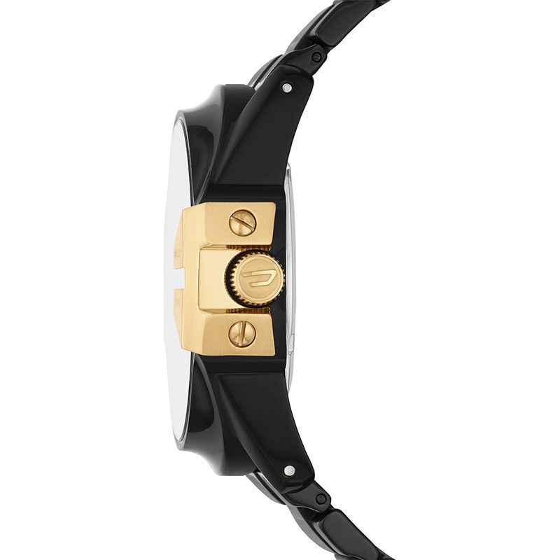 Reloj diesel discount negro y dorado