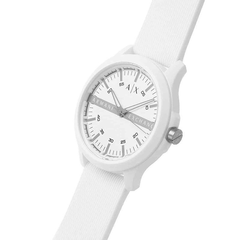 Reloj armani exchange blanco hot sale