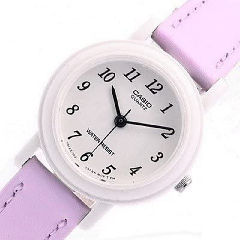 Reloj casio best sale morado mujer