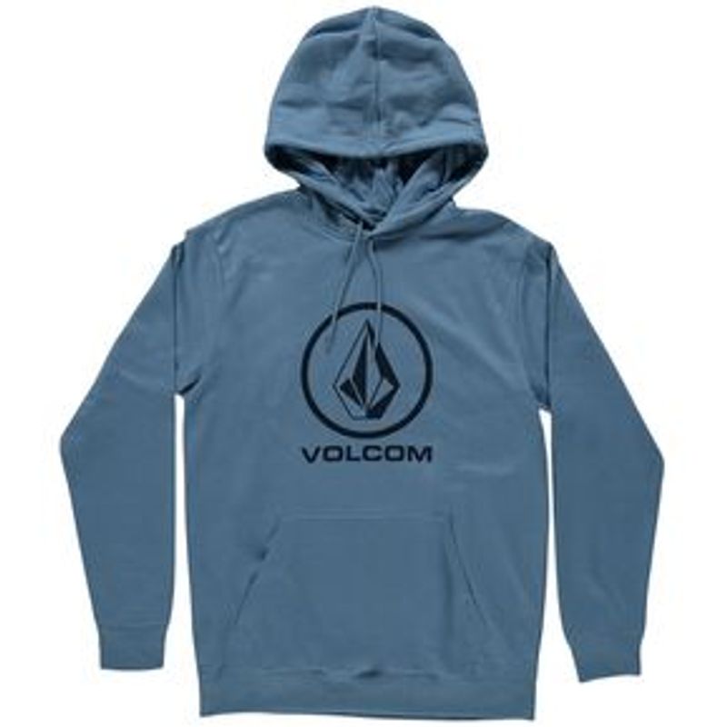 Polera Sudadera Volcom con Capucha Hombre Azul Acero