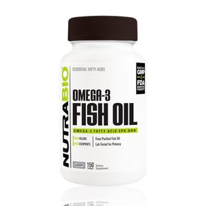 Omega 3 Nutrabio Fish Oil 150 cápsulas