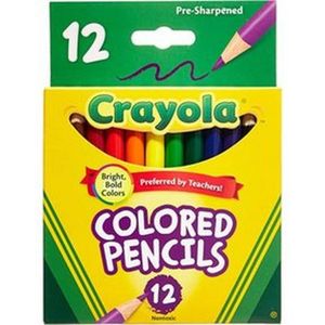 Crayola Colores de madera Cj x 12 Unidades