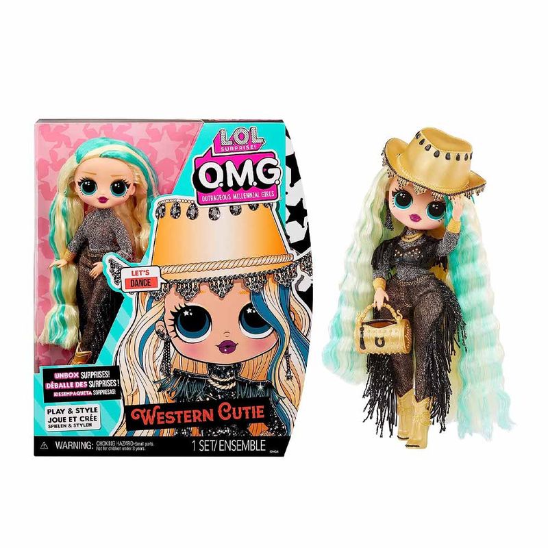 L.O.L. Surprise! O.M.G Muñeca De Moda Western Cutie Con Múltiples