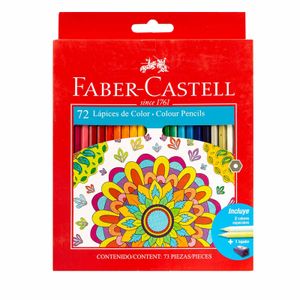Faber-Castell Estuche de Metal 11 Lápices Colores Jumbo Grip Neon
