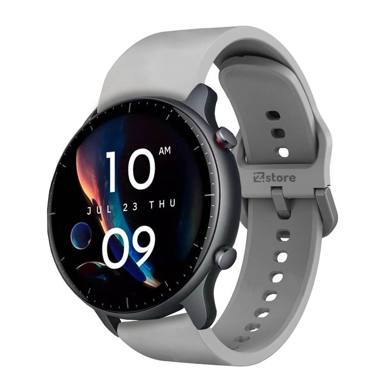 Correa Compatible Con Amazfit GTR 47mm Gris Hebilla 22mm GENERICO