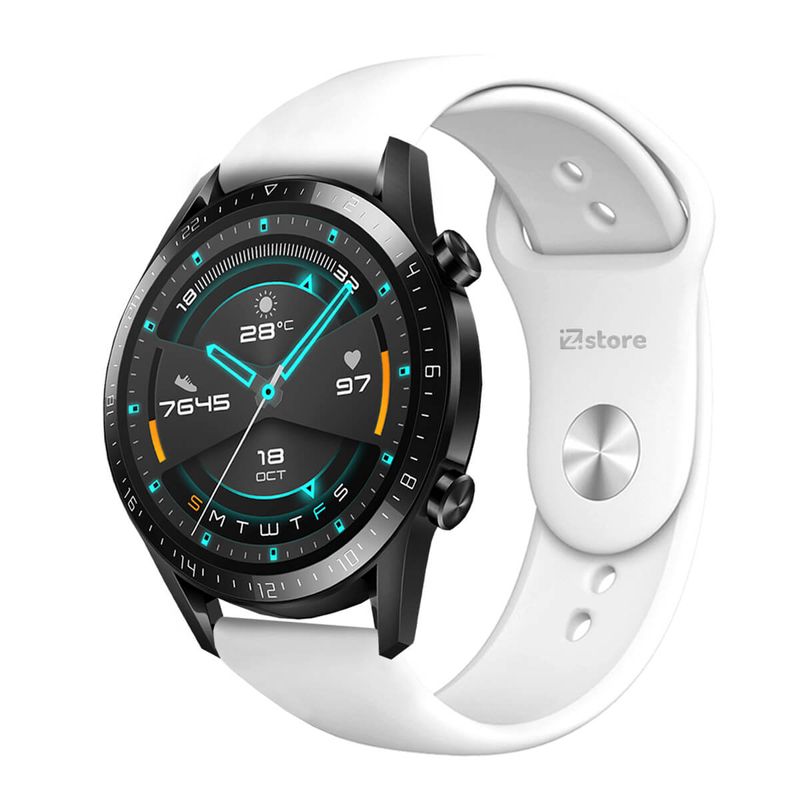 GENERICO Correa Silicona Para Huawei Watch Gt / Gt2/ Gt 2e/ Gt2 Pro 46mm  Honor