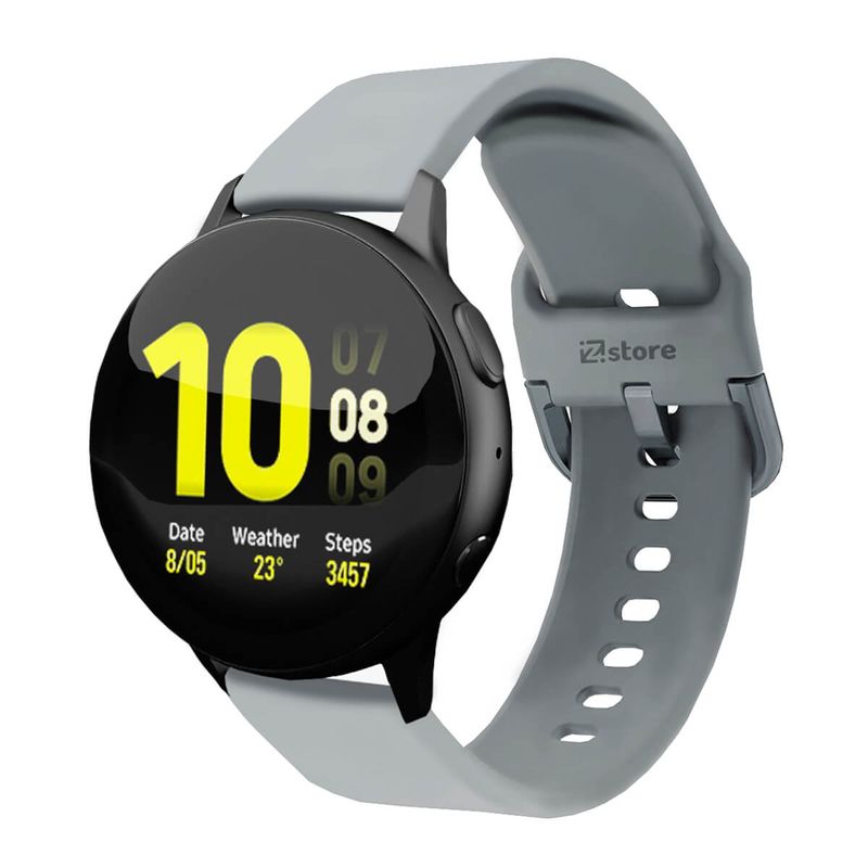 Correa Compatible Con Amazfit GTS 2 Gris Hebilla 20mm GENERICO