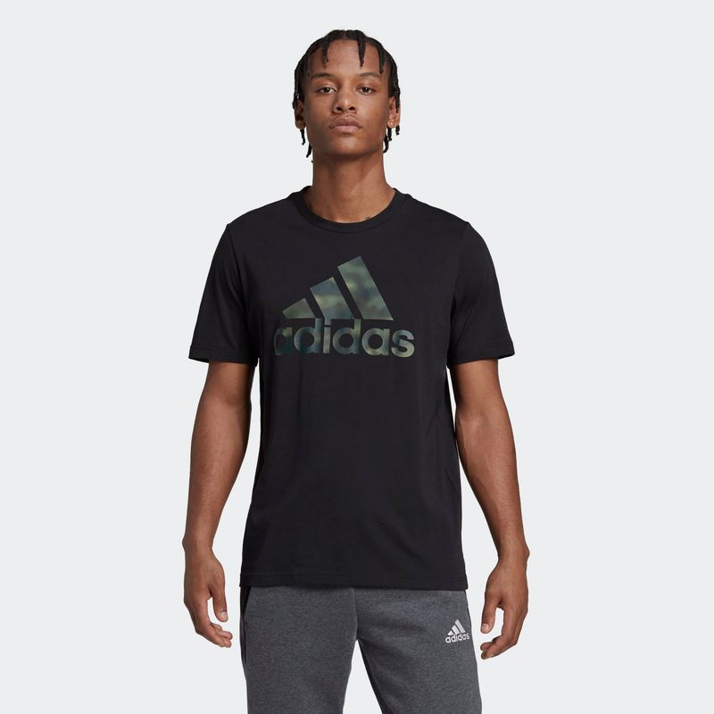 POLO HOMBRE ADIDAS HL6934 S XL M CAMO T NEGRO