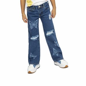 COTTONS JEANS Pantalon Culotte Jeans Niña Larissa azul