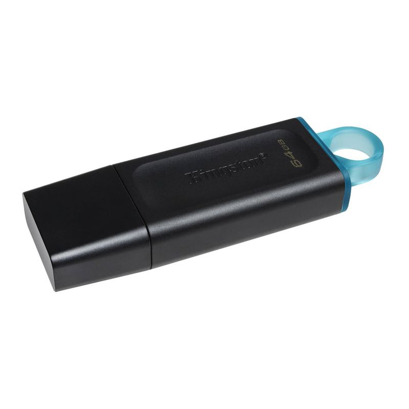 Memoria USB 3.2 Kingston Data Traveler Exodia DTX 128GB de capacidad, negro  - Coolbox