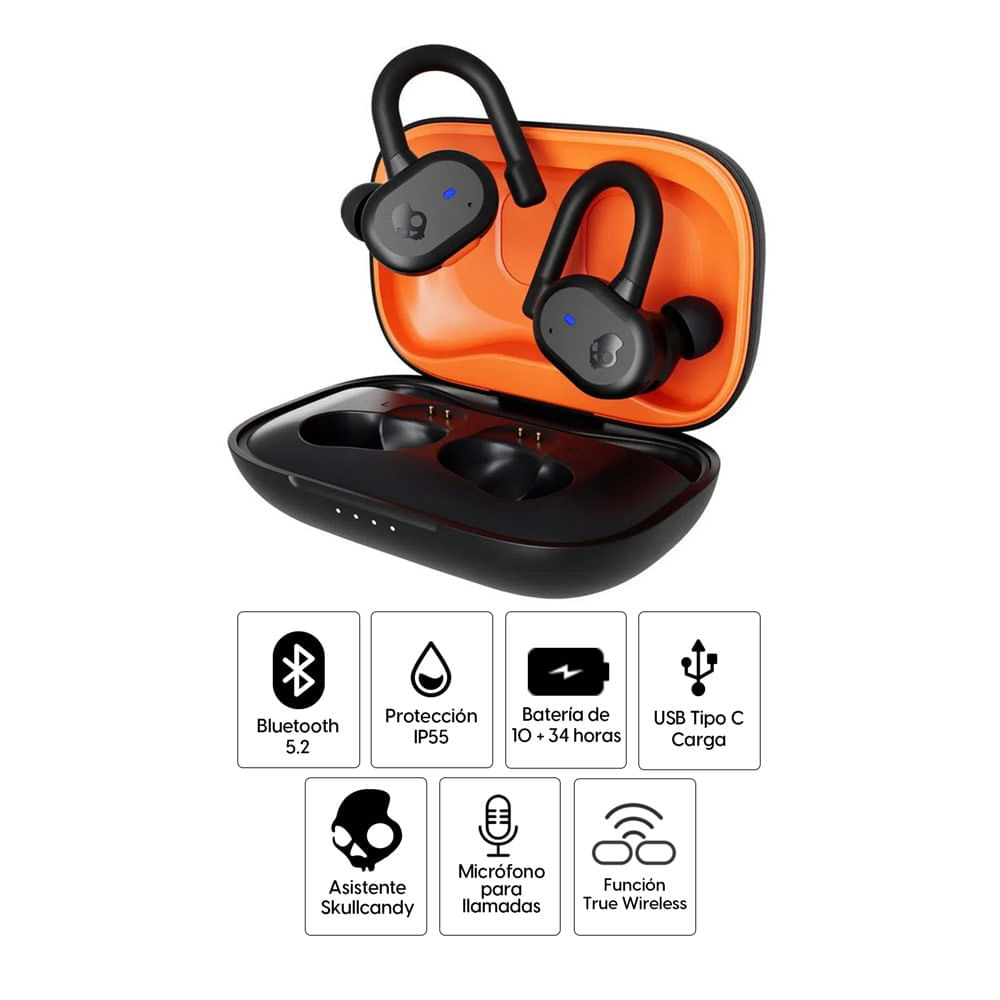 Aud fonos bluetooth True Wireless Skullcandy Push Active