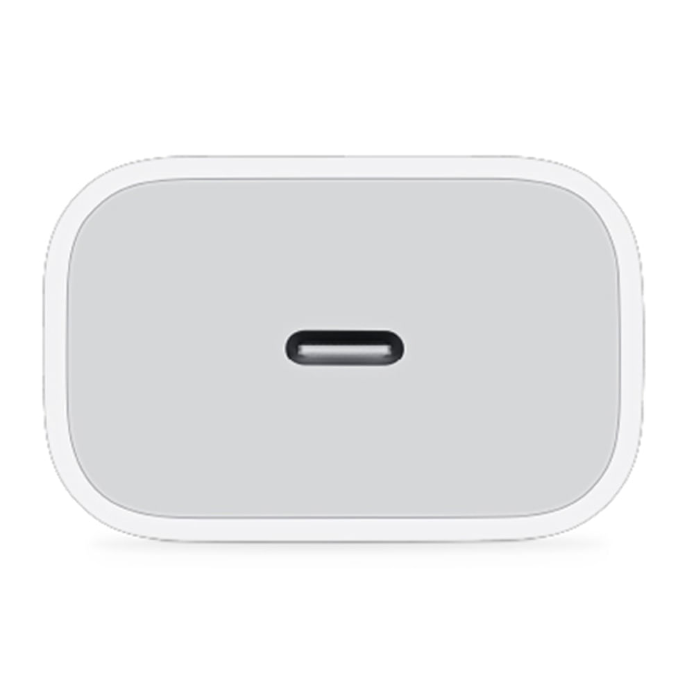Cargador de pared Apple tipo USB-C, 1 puerto, 20W, blanco - Coolbox