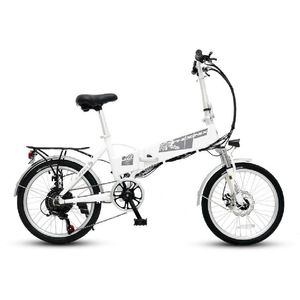 Bicicleta Eléctrica PHOENIX Plegable Aro 20 - Blanco - copy