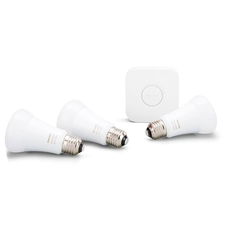 Philips Hue White Ambiance Kit 2 Bombillas LED Inteligente E27 Blanco  Cálido a Frío