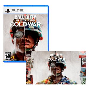 Call Of Duty Black Ops Cold War + Poster Playstation 5