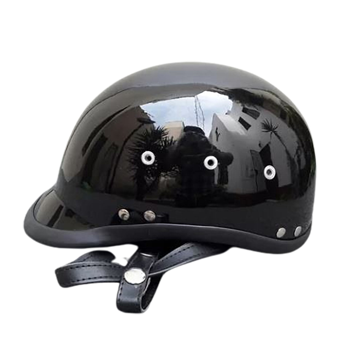 Casco de best sale moto chopera