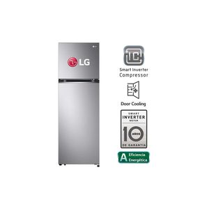 Refrigeradora LG 264LT Top Freezer con Door Cooling GT26BPP