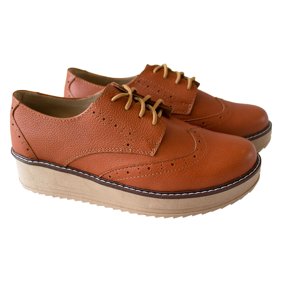 Zapato Oxford Casual mujer Corelli Mia cuero Pele