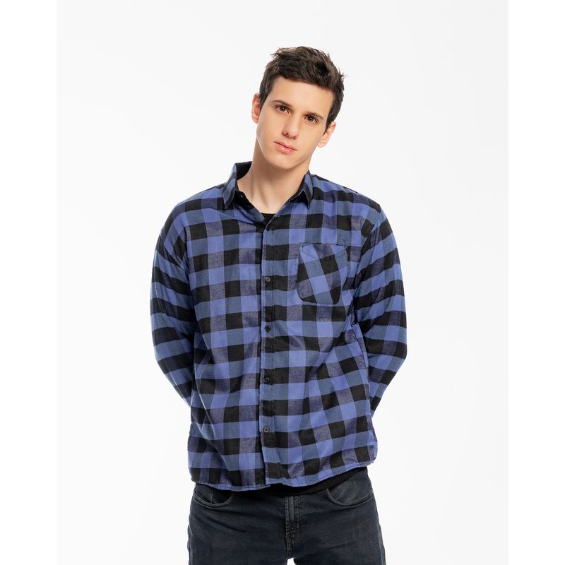 CAMISA LE ADORA SPIRIT FLANNEL REGULAR FIT AN