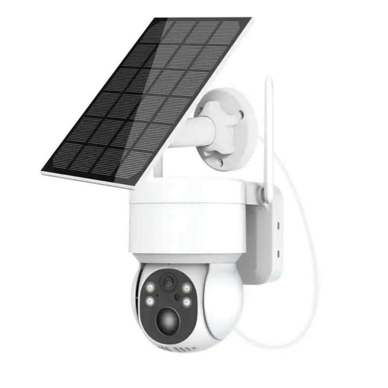 GENERICO Cámara IP de Vigilancia Solar Exterior Wifi Full Hd