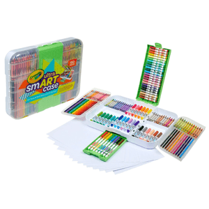 Crayola Ultra Smart Case, 150 piezas, Art Set for Kids