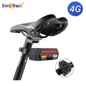 Rastreador GPS 4G Sinotrack ST908 luz trasera Control inalámbrico para bicicleta