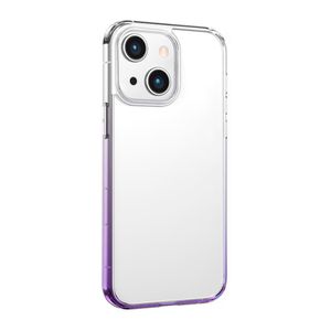 Case iPhone 14 Max 6.7″ con soporte transparente (2 camaras) – USAMS PERÚ