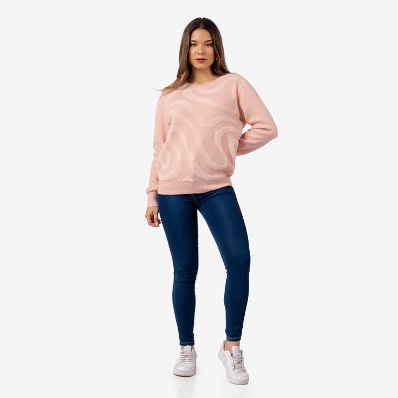 Polera palo best sale rosa mujer