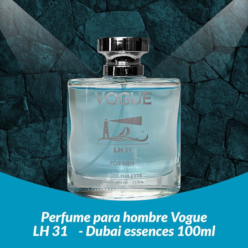 Perfume para hombre Vogue LH 31 100ml Dubai essences