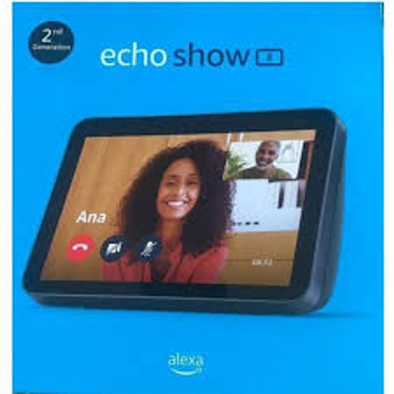 Echo Show 8 Alexa 2da Generación / Negro, Asistentes de voz, Hogar  inteligente, Hogar, Todas, Categoría