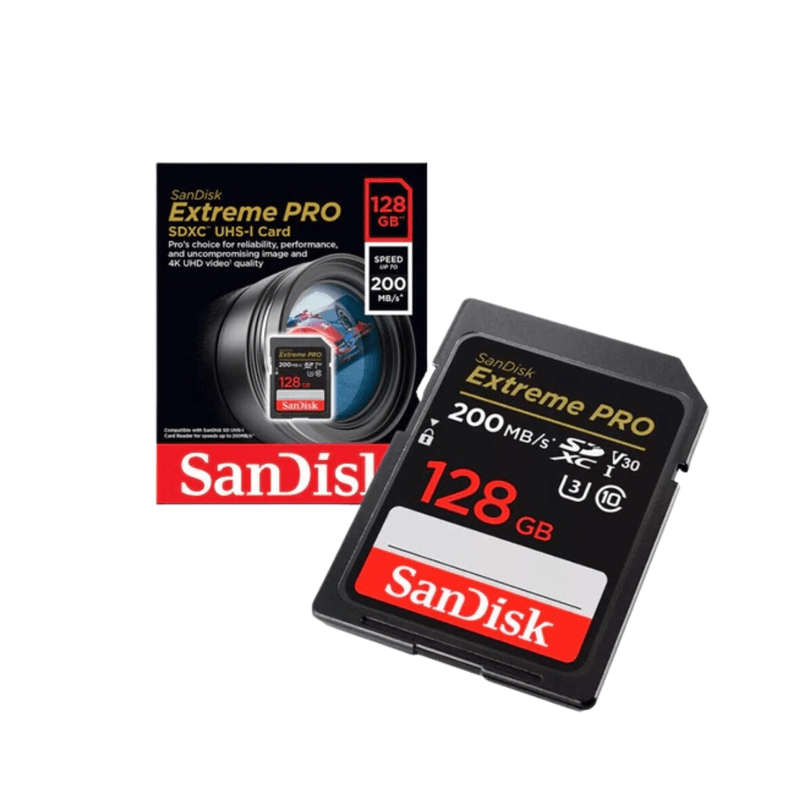 Memoria sd Sandisk Extreme PRO SDXC UHS-I Card 128 GB – Foto Perú