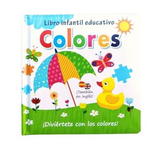 Libro Infantil Educativo Rompecabezas - Colores